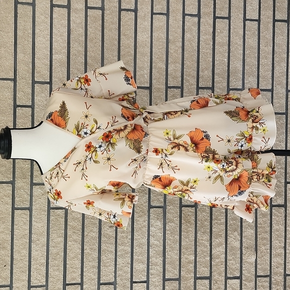 Floral Romper for Women - Picture 1 of 16